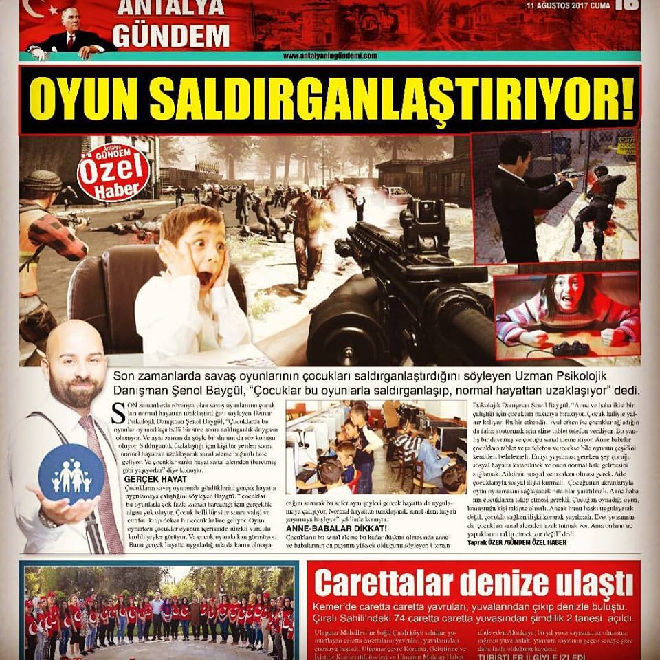 hürriyet oyun psikoloji psikolog şenol baygül  